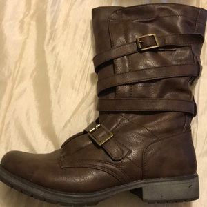 Madden Girl Brown boots (Frye style inspired)